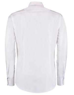 Kustom Kit Mens LS Slim Workwear Shirt