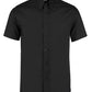 Kustom Kit Mens SS Tailored Oxford Shirt