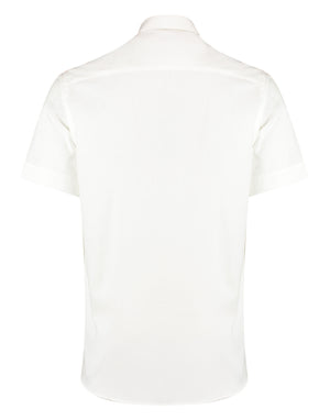 Kustom Kit Mens SS Tailored Oxford Shirt