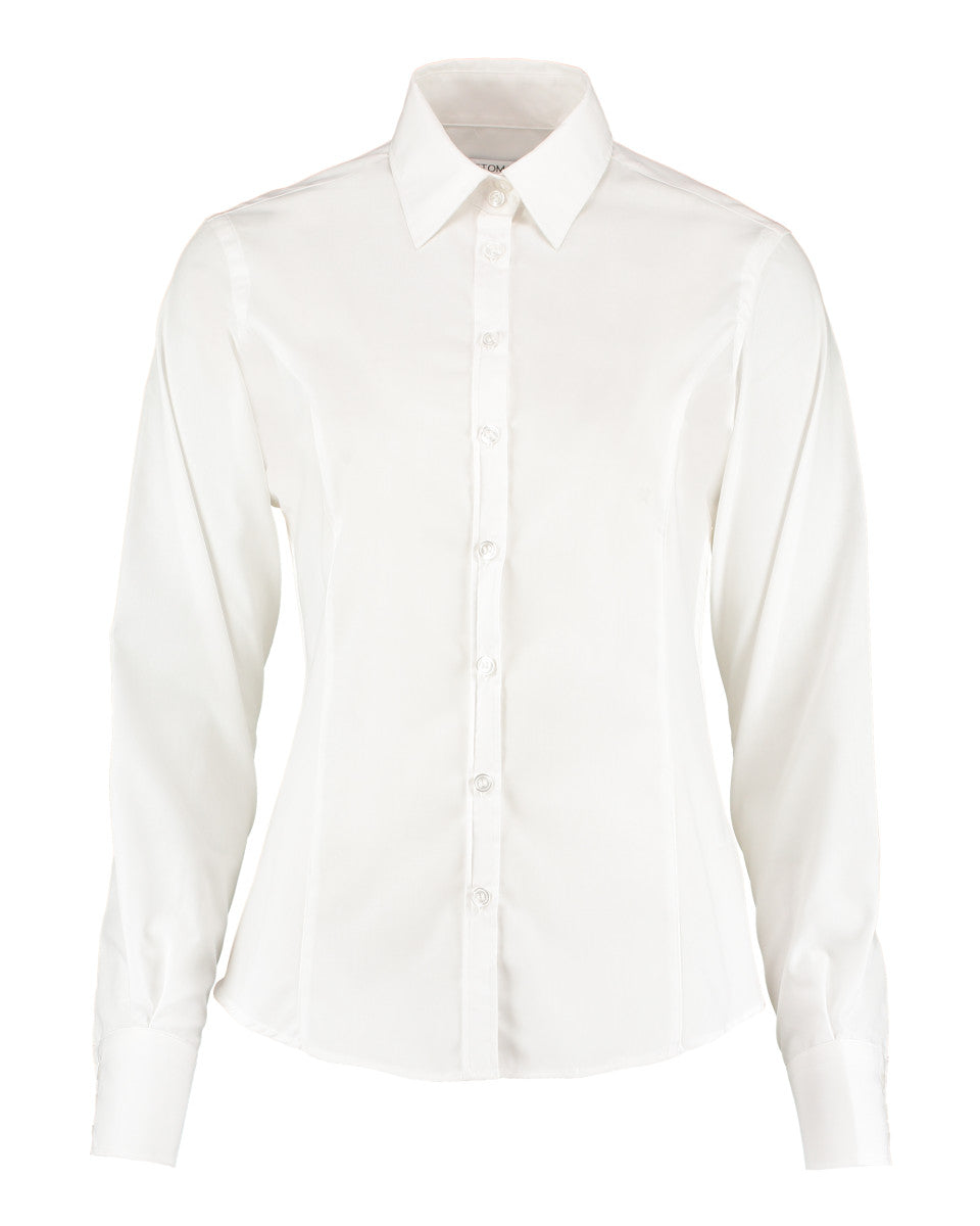 Kustom Kit Lady Tailor LS Business Shirt