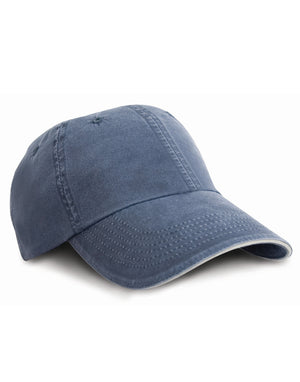 Result Washed S/Peak Fine Line Cap