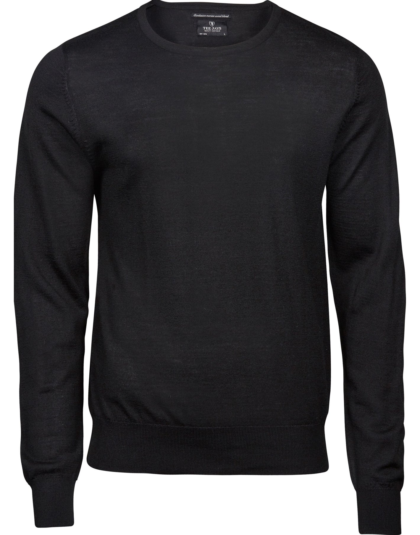 Tee Jays Mens Crew Neck Knitted Sweater